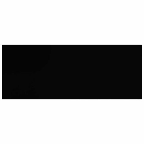 Окачени стенни рафтове, 4 бр, черен гланц, 60x23,5x3,8 см, МДФ