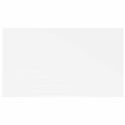 Окачен стенен рафт, бял, 40x23x3,8 см, МДФ