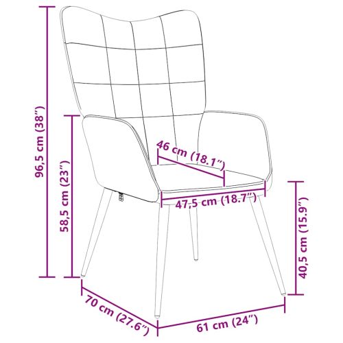 Релаксиращ стол, горчица жълто, плат