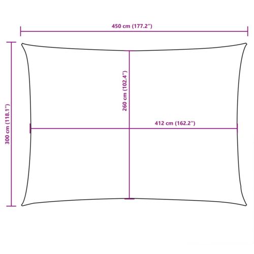 Платно-сенник, Оксфорд текстил, правоъгълно, 3x4,5 м, жълто