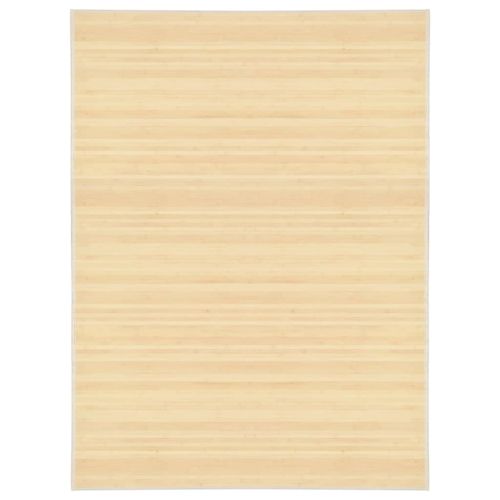 Бамбуков килим, 150x200 см, естествен цвят