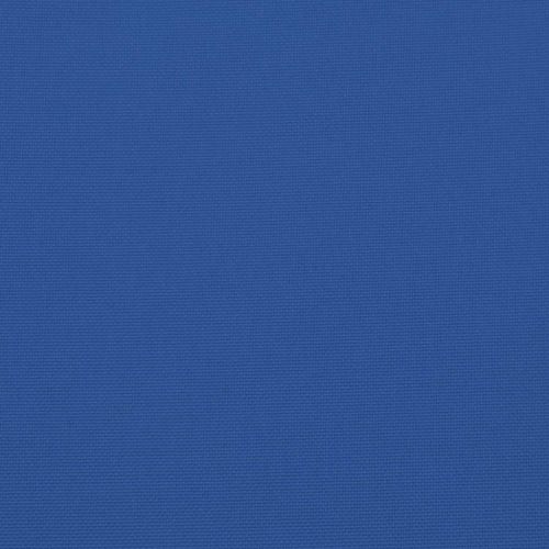 Възглавница за градинска пейка синя 100x(50+50)x7 см оксфорд