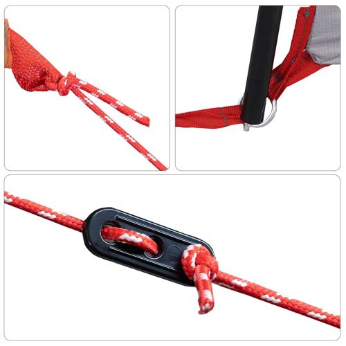 Семейна палатка Синьо и сиво 620 x 322 x 240 см Полиестер