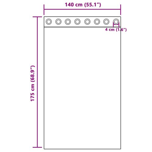 Затъмняващи завеси 2 pcs Горчично жълто 140 x 175 cm Кадифе
