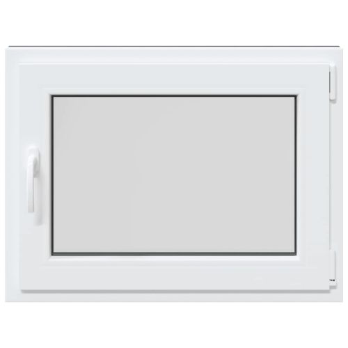 Прозорец за мазе "RISOR" 80x50 см Отварящо-отваряем DIN десен антрацит