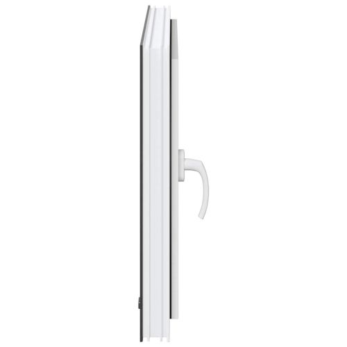 Прозорец за мазе "RISOR" 80x50 см Отварящо-отваряем DIN десен антрацит