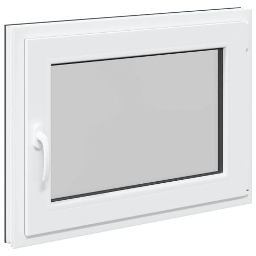 Прозорец за мазе "RISOR" 80x60 см Отварящо-отваряем DIN десен антрацит