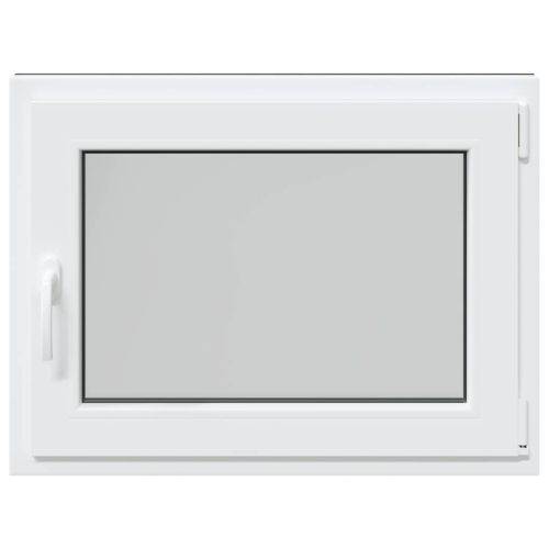 Прозорец за мазе "RISOR" 80x60 см Отварящо-отваряем DIN десен антрацит