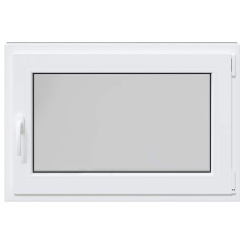 Прозорец за мазе "RISOR" 90x60 см Отварящо-отваряем DIN десен антрацит