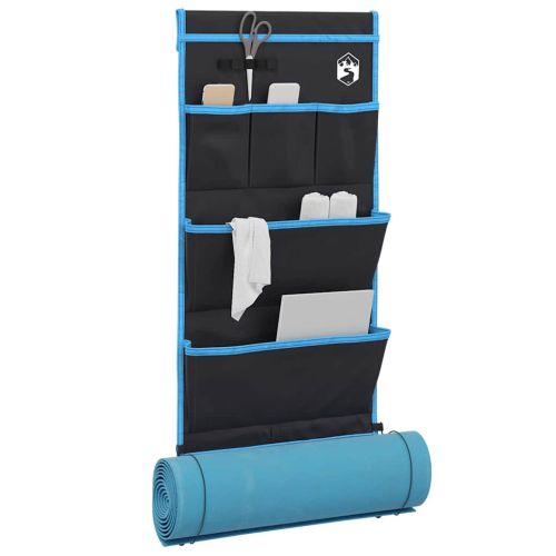 Чанта за съхранение Черен и син 91 x 47,5 см оксфорд