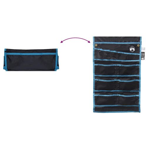 Чанта за съхранение Черен и син 63,5 x 40 см оксфорд