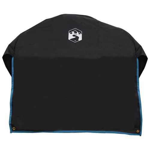 Тас за колело Черен и син 108 x 76 см оксфорд