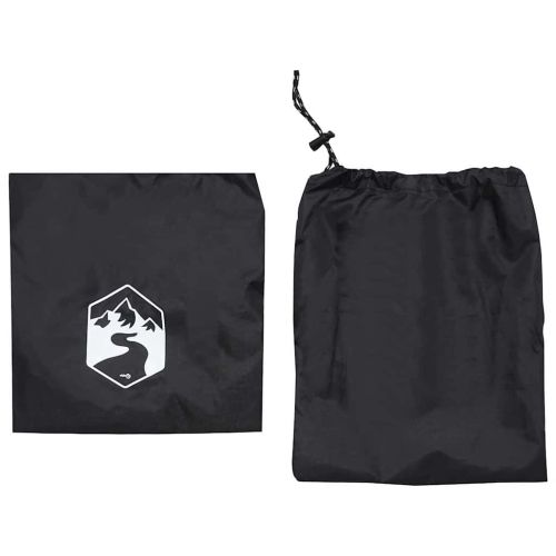 Тас за колело Черен и син 108 x 76 см оксфорд