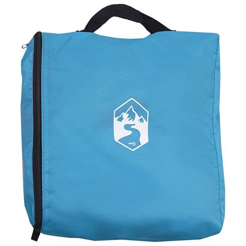 Чанта за съхранение 4 pcs Сив и син 24 x 16 x 24 см оксфорд