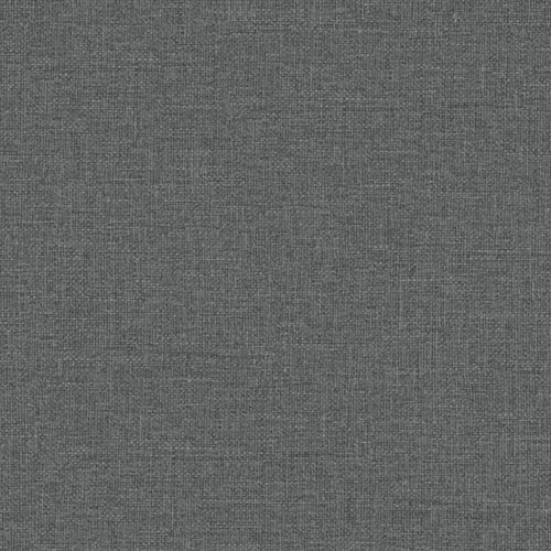 Wingback електрически реклайнер стол, тъмносив, текстил