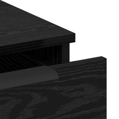 Бюро с чекмедже Черния дъб 133 x 50 x 75 см Инженерно дърво