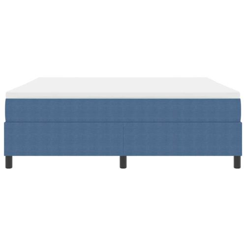 Легло с пружинирана основа Синьо и бяло 180 x 200 cm