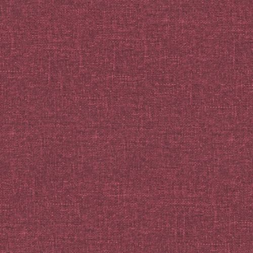 Wingback електрически реклайнер стол, виненочервен, текстил