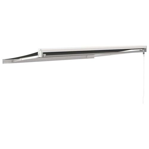 Прибираща се тента антрацит 3,5x2,5 м плат и алуминий