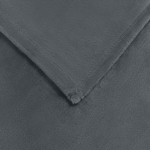 Одеала за хвърляне 6 pcs Тъмен сив 150 x 200 cm Мека вълна