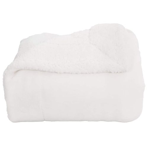 Одеяло Бяло 240 x 270 см Мека вълна