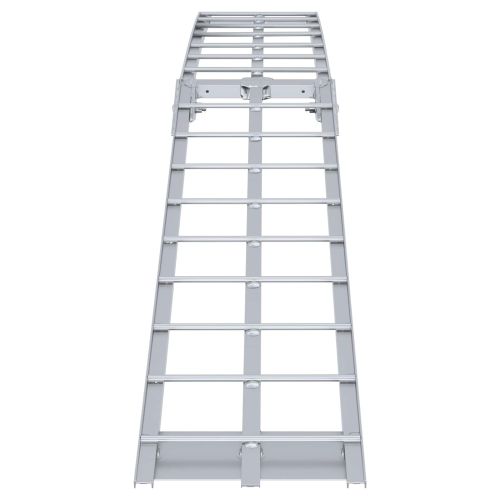 Рампа за мотоциклети Сребрист 180 x 28 x 5 см Алуминий