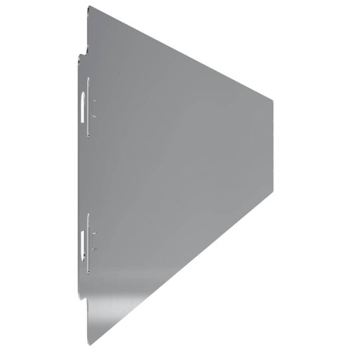 Краища за тревни площи 50 бр. 10x103 cm поцинкована стомана