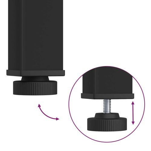 Масичка за кафе Черния дъб 60 x 50 x 36 см Инженерно дърво