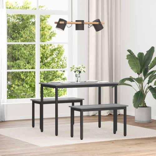 Пейка Сив Сонома 80 x 35 x 45 cm Инженерно дърво