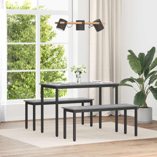 Пейка Сив Сонома 110 x 35 x 45 cm Инженерно дърво