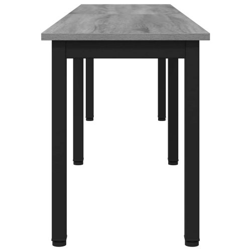 Пейка Сив Сонома 160 x 35 x 45 cm Инженерно дърво