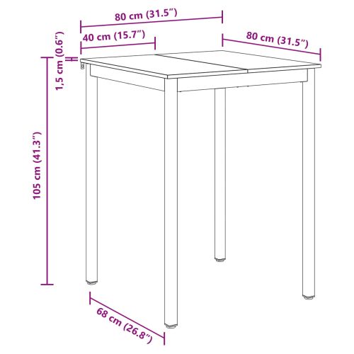 Трапезни маси Инженерно дърво
