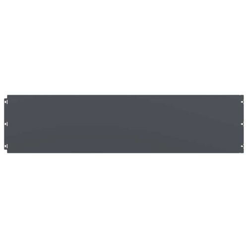 Подравняване на тревни площи 10 бр. антрацит 25x103 см