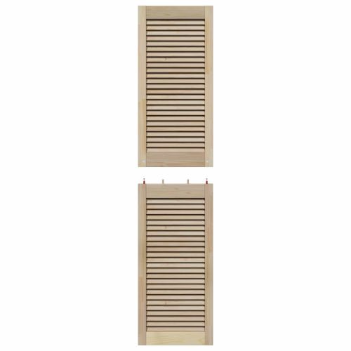 Врата за шкаф с врата 4 pcs Естествен 170 x 2,1 x 39,5 см