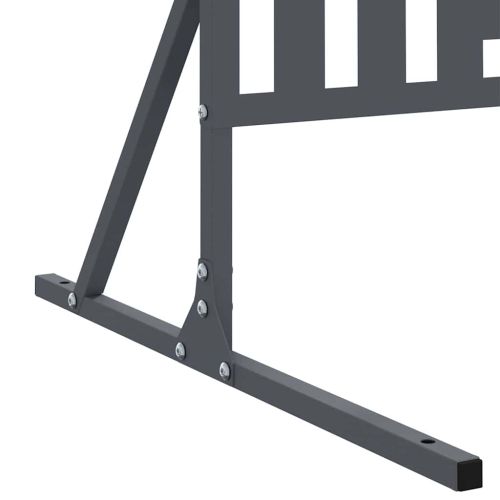 Екран за уединение Антрацит 100 x 50 x 180 см Стомана