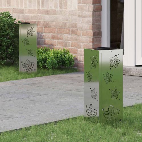 Соларна LED светлина за пътека 2 pcs Галванизирана