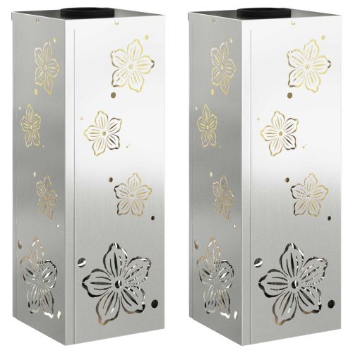 Соларна LED светлина за пътека 2 pcs Галванизирана