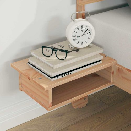 Рамка за легло Кафяво 160 x 200 cm Солидно борово дърво