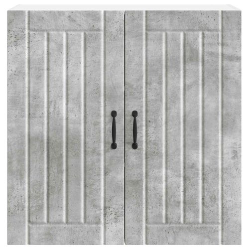 Кухненски шкаф Циментено сиво 80 x 31 x 80 см Инженерно дърво