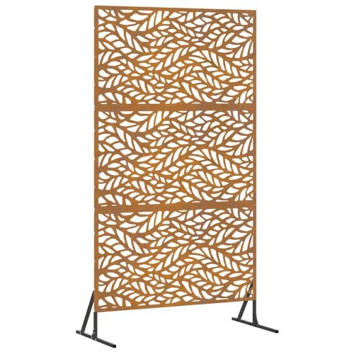 Екран за уединение Сив 100 x 50 x 180 см Променлива стомана