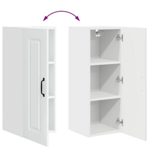 Кухненски шкаф Kalmar 2 pcs Лъскаво бяло 30 x 31 x 80 см