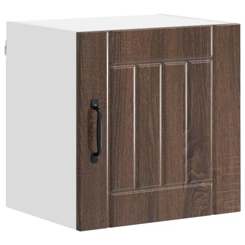 Кухненски шкаф Кафяв дъб 40 x 31 x 40 см Инженерно дърво