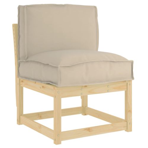 Възглавница Таупе 50 x 40 x 12 cm Оксфордска тъкан