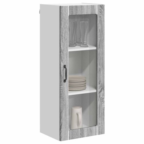 Кухненски шкаф Сив Сонома 40 x 31 x 100 см Инженерно дърво
