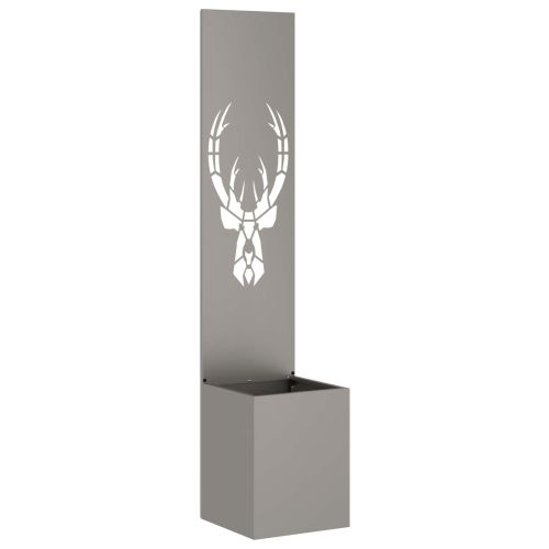 Екран за градинска неприкосновеност Ръждясало 32 x 140 см