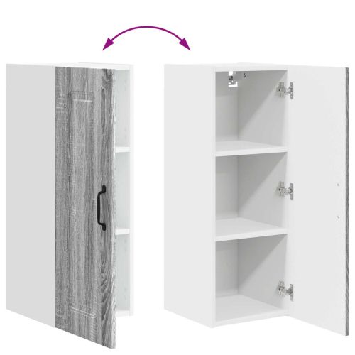 Кухненски шкаф Kalmar 2 pcs Сив Сонома 30 x 31 x 80 см