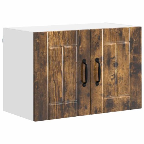 Кухненски стени шкафове с врата 2 pcs Димян дъб 60 x 31 x 40 см