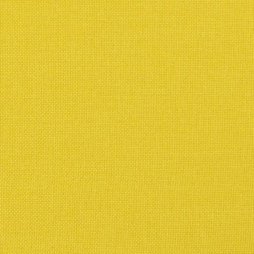 Комплект дивани 3 части с възглавници светложълт текстил