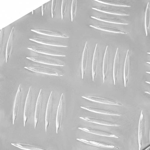 Стъпало Правоъгълна 10 pcs Сребрист 60 x 18 см Алуминий