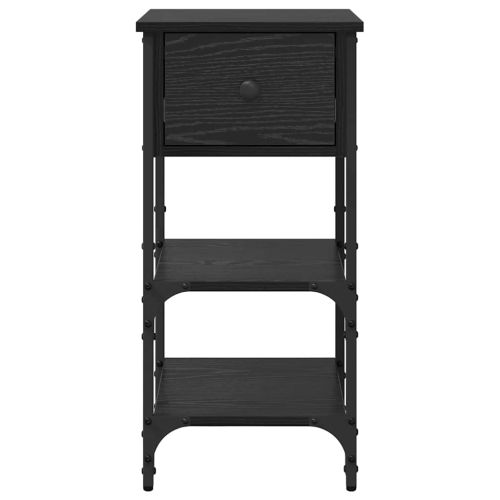 Нощен шкаф с чекмедже Черния дъб 33.5 x 36 x 70 см